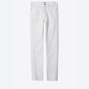 Zadig & Voltaire Erini Women's Crisp White Straight Leg Jeans